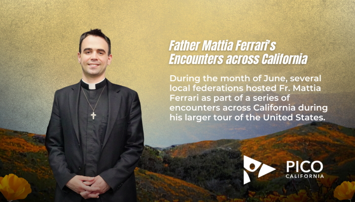 Father Mattia Ferrari’s Encounters across California